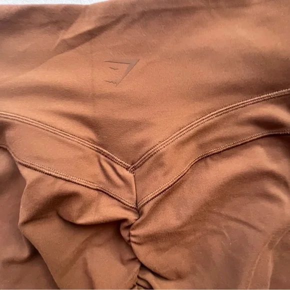 Gymshark Chocolate Brown Women's Skort - Picture 4 of 5